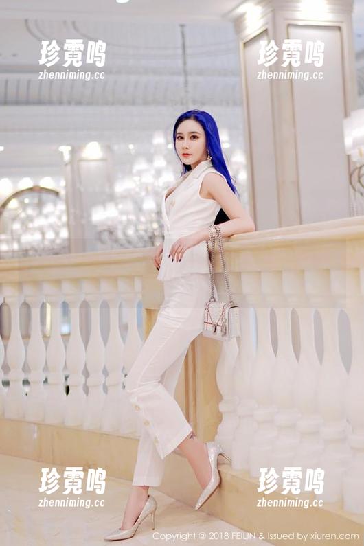 Feilin嗲囡囡 - 李筱乔jovs丝袜：高分辨率出击！着实挺有效果。