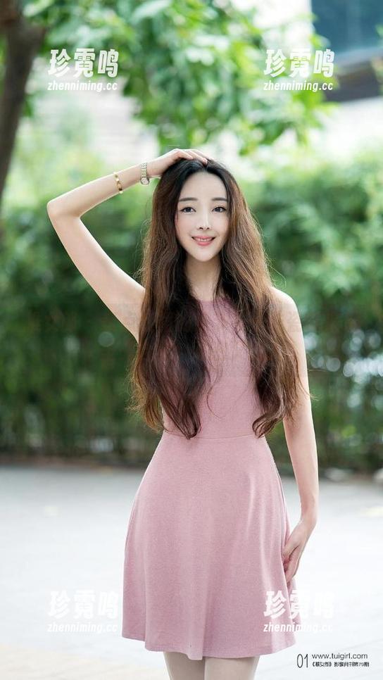 推女郎-陆瓷 推女郎 - 盘点红裙的细节——陆瓷带来无圣光合集,私密又迷人