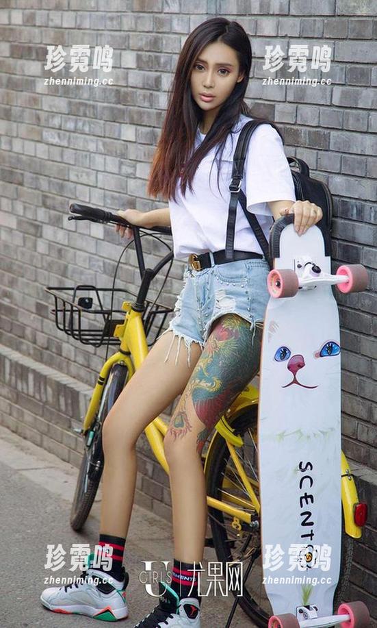 爱尤物 - 原图里的果儿Victoria，女孩形象，一点点放飞自我！